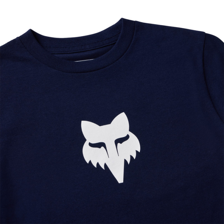 T-SHIRT JUNIOR FOX HEAD NAVY