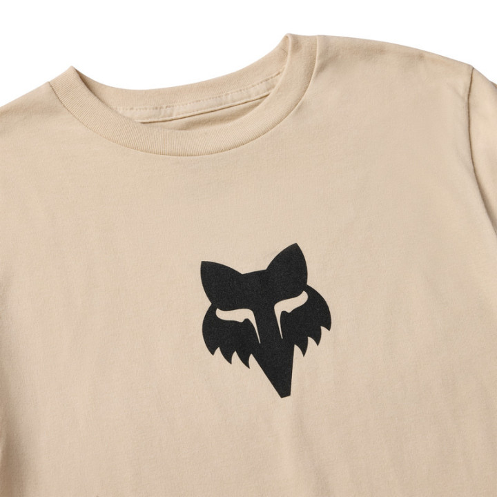 T-SHIRT JUNIOR FOX HEAD TAN