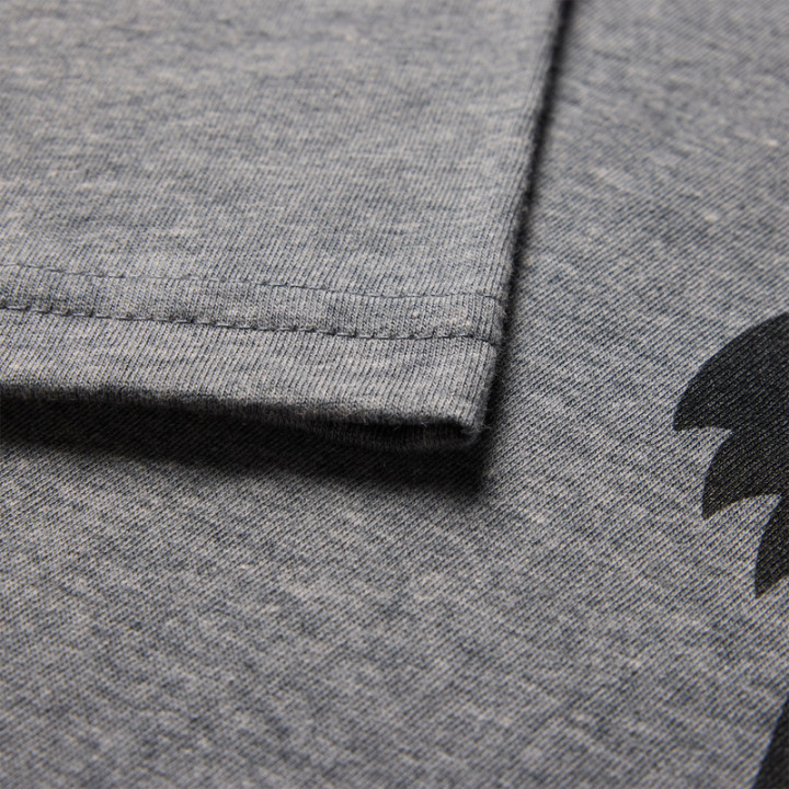 T-SHIRT JUNIOR FOX HEAD HEATHER DARK GREY