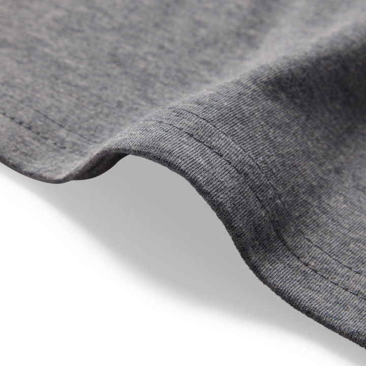 T-SHIRT JUNIOR FOX HEAD HEATHER DARK GREY