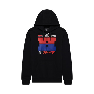 BLUZA Z KAPTUREM FOX HONDA BLACK