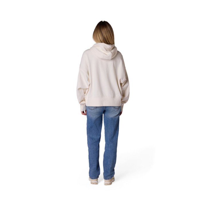 BLUZA Z KAPTUREM DAMSKA FOX HONDA FLEECE PO OFF WHITE