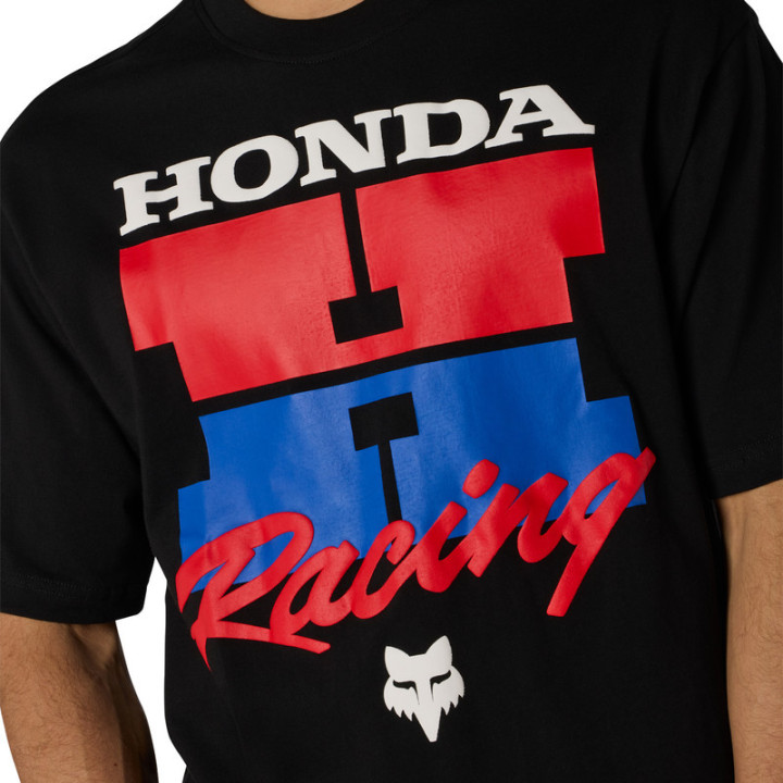 T-SHIRT FOX HONDA MIDWEIGHT BLACK