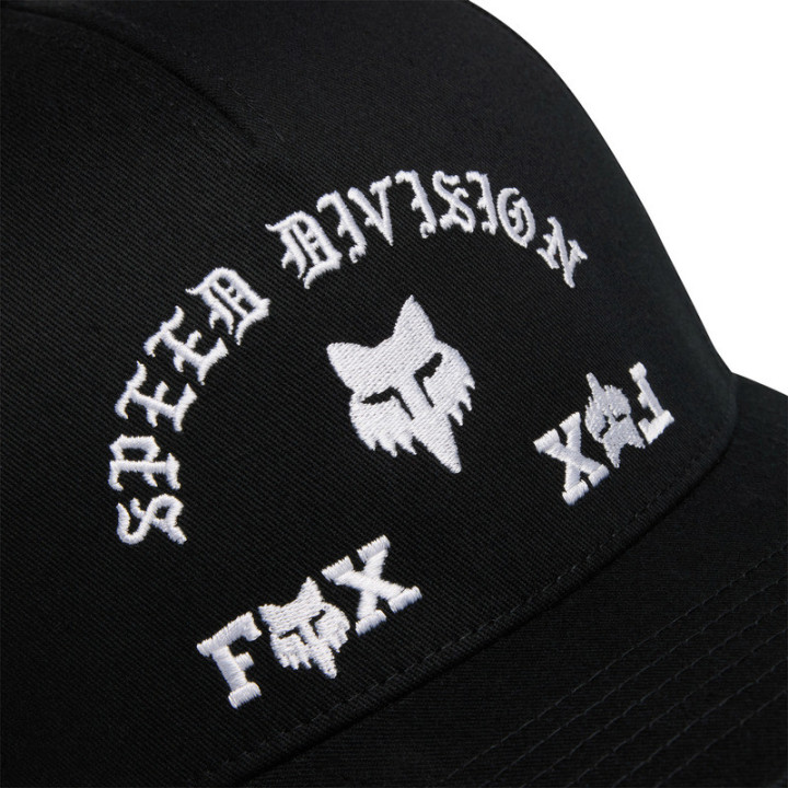 CZAPKA Z DASZKIEM FOX ICON FLEXFIT BLACK