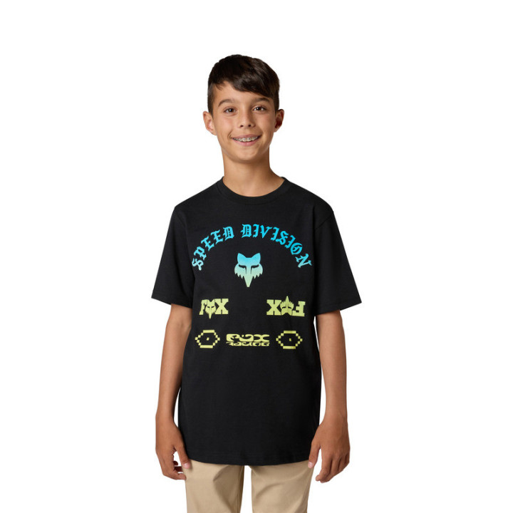 T-SHIRT JUNIOR FOX ICON ULTRA BLACK