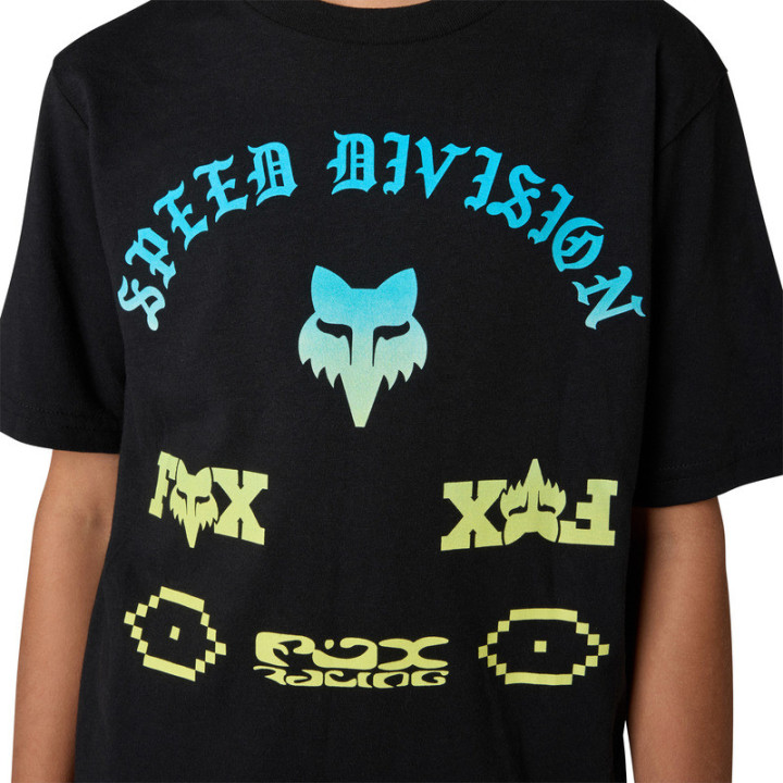 T-SHIRT JUNIOR FOX ICON ULTRA BLACK