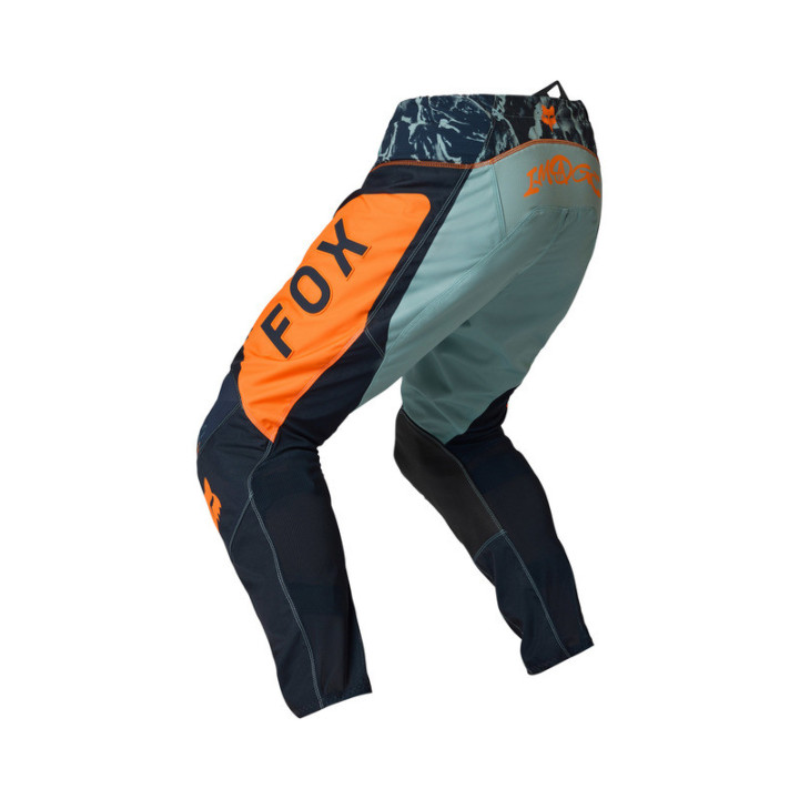 SPODNIE MOTOCYKLOWE FOX 180 IMAGE PRINT ARCTIC BLUE