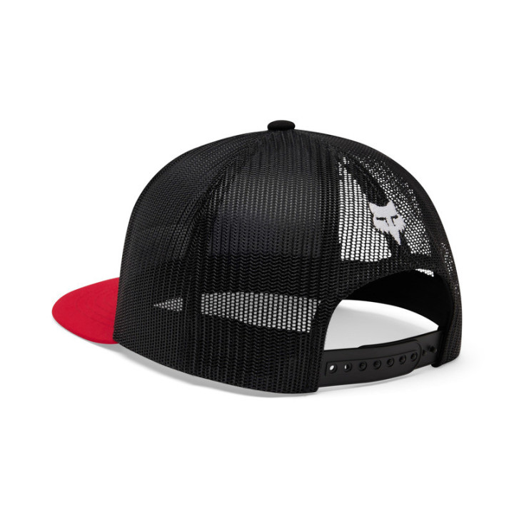 CZAPKA Z DASZKIEM FOX IMAGE PRINT TRUCKER BLACK OS