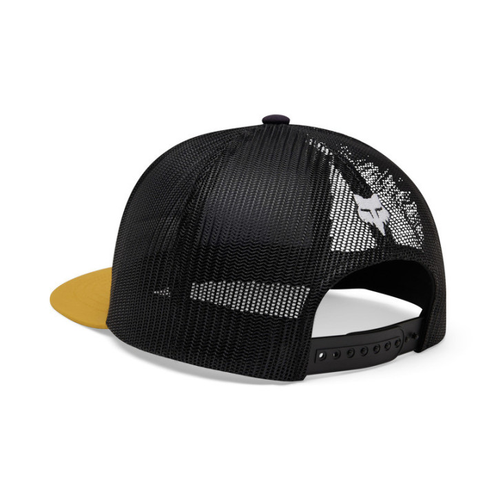 CZAPKA Z DASZKIEM FOX IMAGE PRINT TRUCKER PLUM PERFECT OS