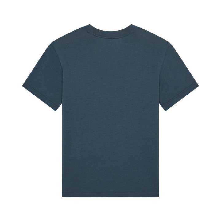 T-SHIRT DAMSKI FOX IMAGE PRINT DEEP COBALT