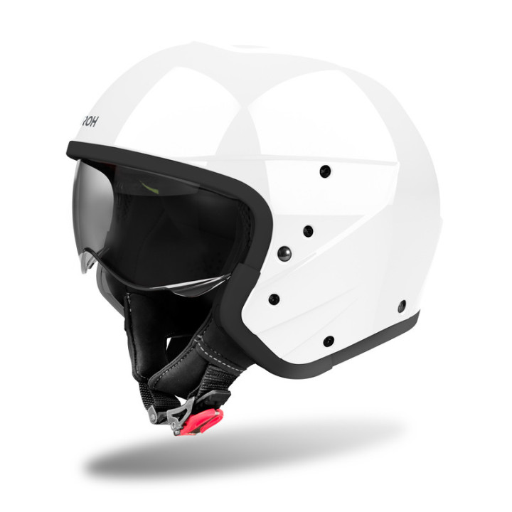 KASK MOTOCYKLOWY AIROH J110 COLOR WHITE GLOSS