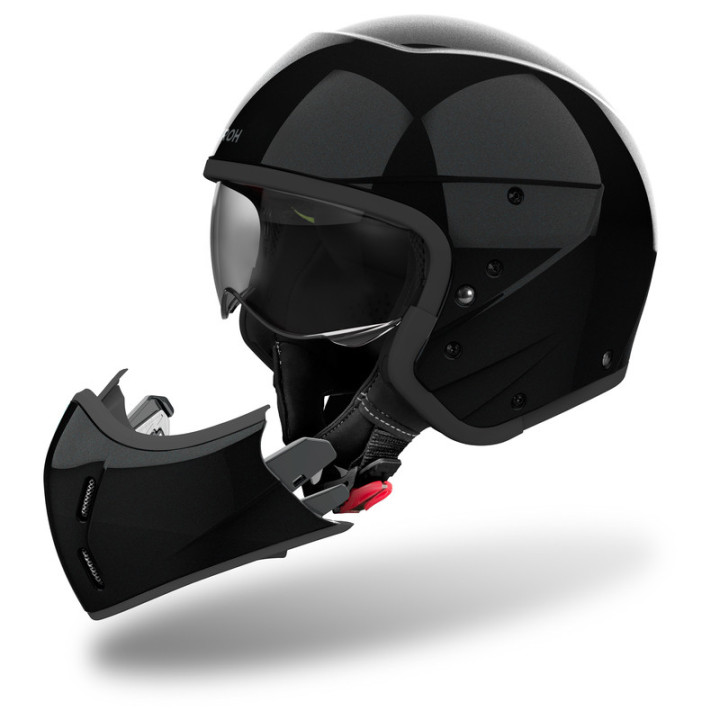 KASK MOTOCYKLOWY AIROH J110 COLOR BLACK GLITTER