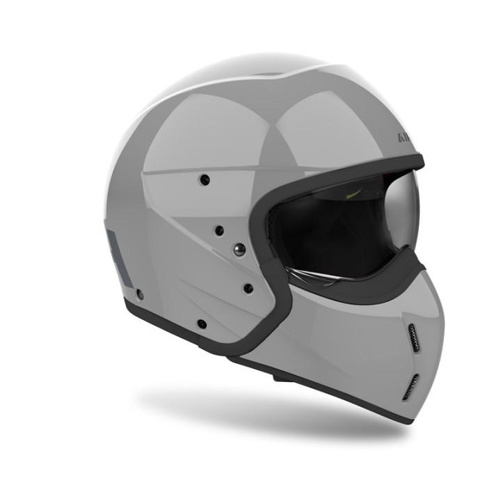 KASK MOTOCYKLOWY AIROH J110 COLOR CEMENT GREY GLOSS