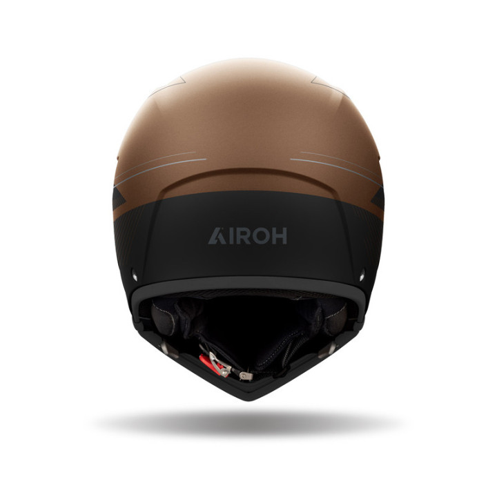 KASK MOTOCYKLOWY AIROH J110 SLIM BRONZE MATT
