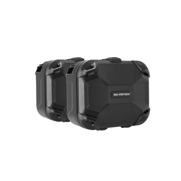 ZESTAW KUFRÓW BOCZNYCH SW-MOTECH DUSC 33/33L SUZUKI DL 650 (16-) BLACK