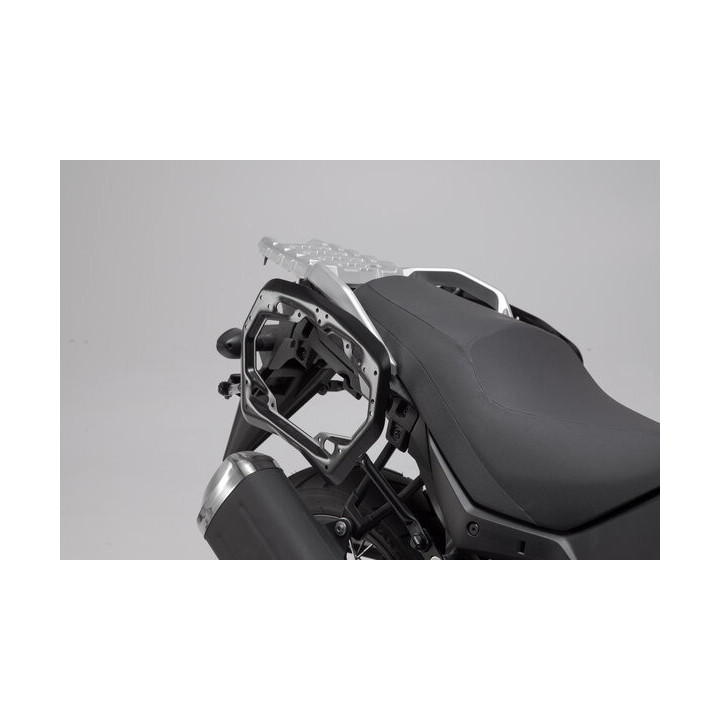 ZESTAW KUFRÓW BOCZNYCH SW-MOTECH DUSC 33/33L SUZUKI DL 650 (16-) BLACK