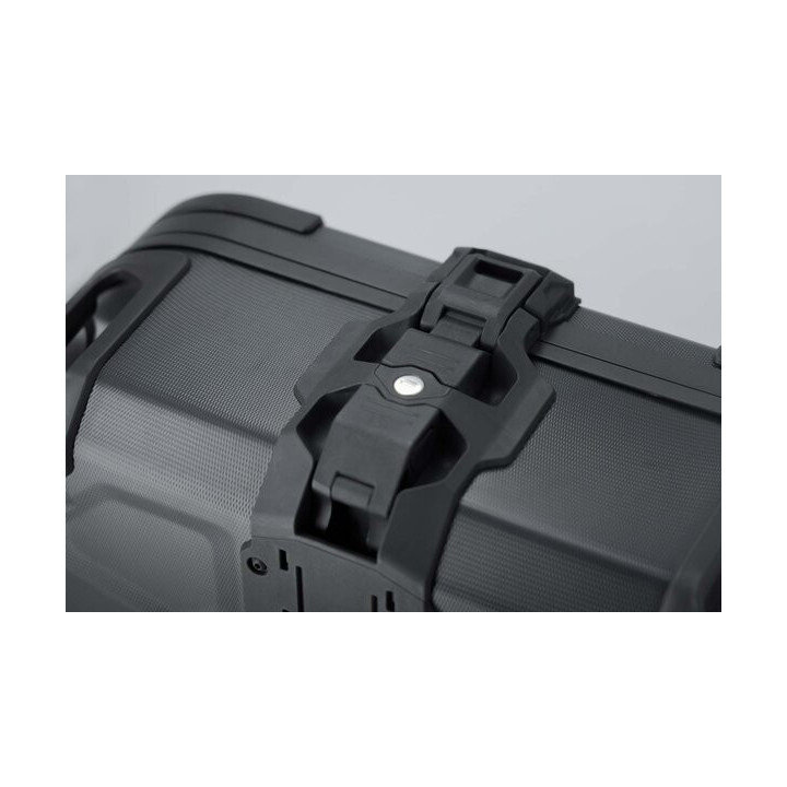 ZESTAW KUFRÓW BOCZNYCH SW-MOTECH DUSC 33/33L SUZUKI DL 650 (16-) BLACK