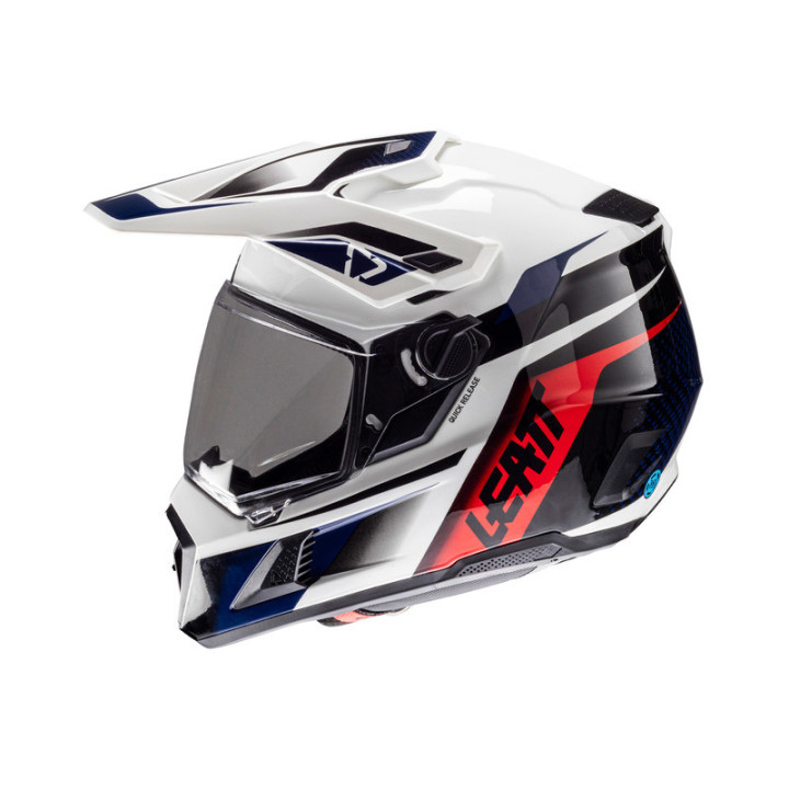 KASK MOTOCYKLOWY Z GOGLAMI LEATT KIT ADV 8.5 ROYAL S
