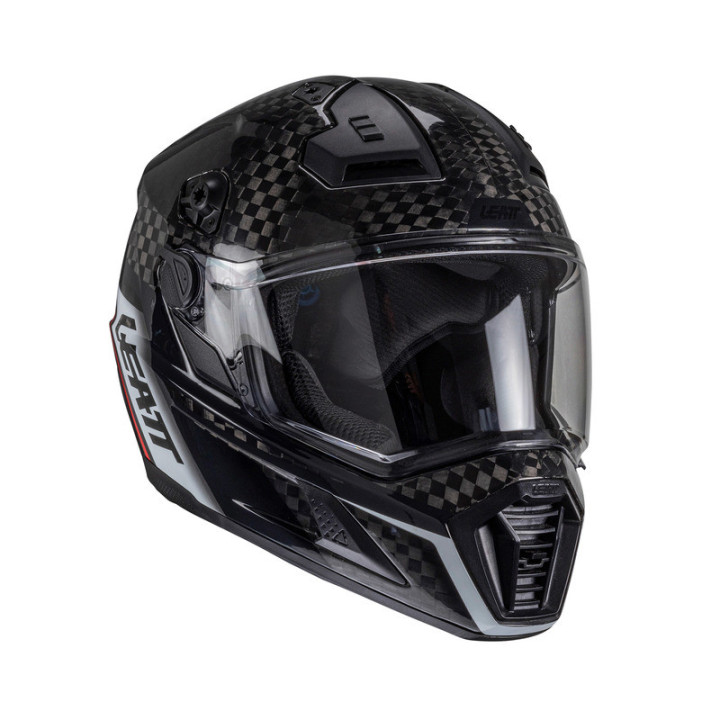 KASK MOTOCYKLOWY Z GOGLAMI LEATT KIT ADV 9.5 CARBON