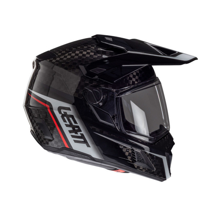 KASK MOTOCYKLOWY Z GOGLAMI LEATT KIT ADV 9.5 CARBON