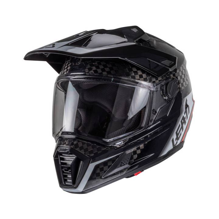 KASK MOTOCYKLOWY Z GOGLAMI LEATT KIT ADV 9.5 CARBON