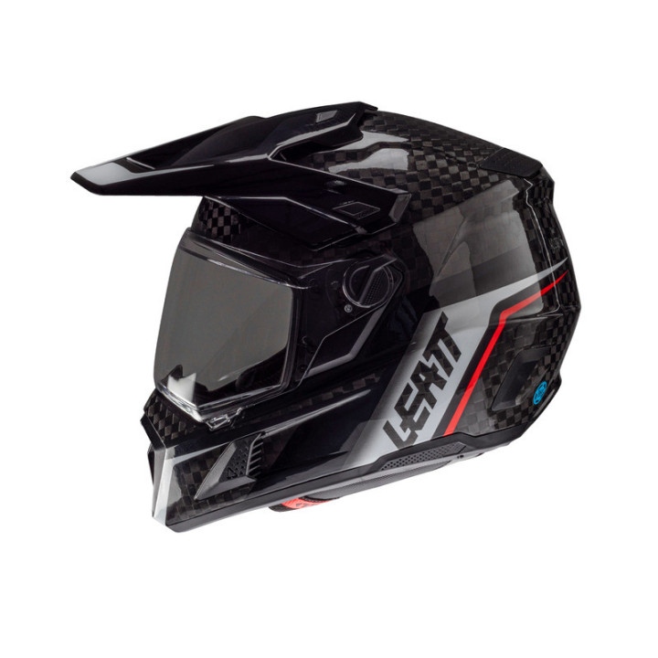KASK MOTOCYKLOWY Z GOGLAMI LEATT KIT ADV 9.5 CARBON