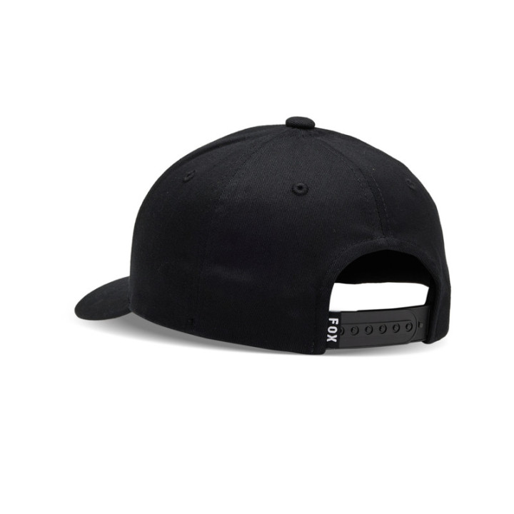 CZAPKA Z DASZKIEM JUNIOR FOX LEGACY 110 SB BLACK BLACK YOS