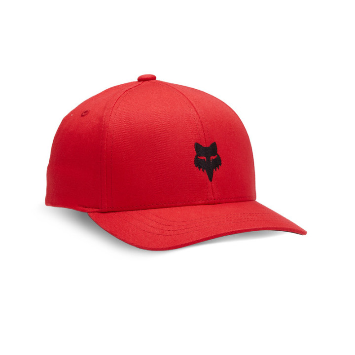 CZAPKA Z DASZKIEM JUNIOR FOX LEGACY 110 SB FLAME RED YOS