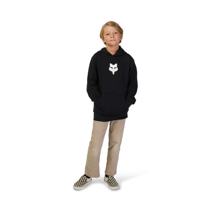 BLUZA Z KAPTUREM JUNIOR FOX LEGACY BLACK