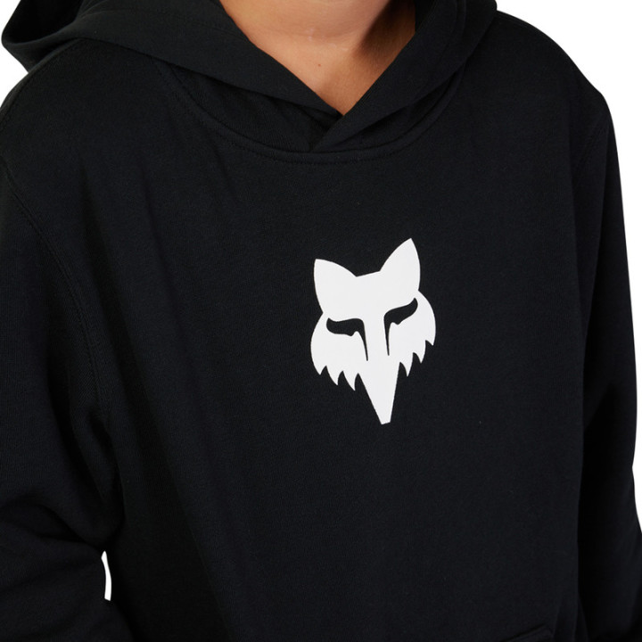 BLUZA Z KAPTUREM JUNIOR FOX LEGACY BLACK