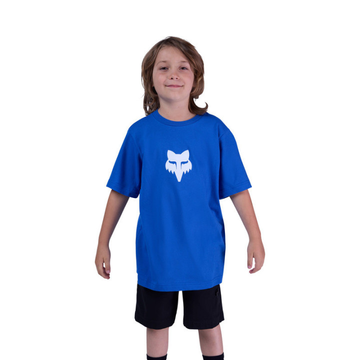 T-SHIRT JUNIOR FOX LEGACY BLUE YM