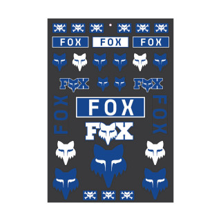 NAKLEJKA FOX LEGACY TRACK PACK BLUE OS