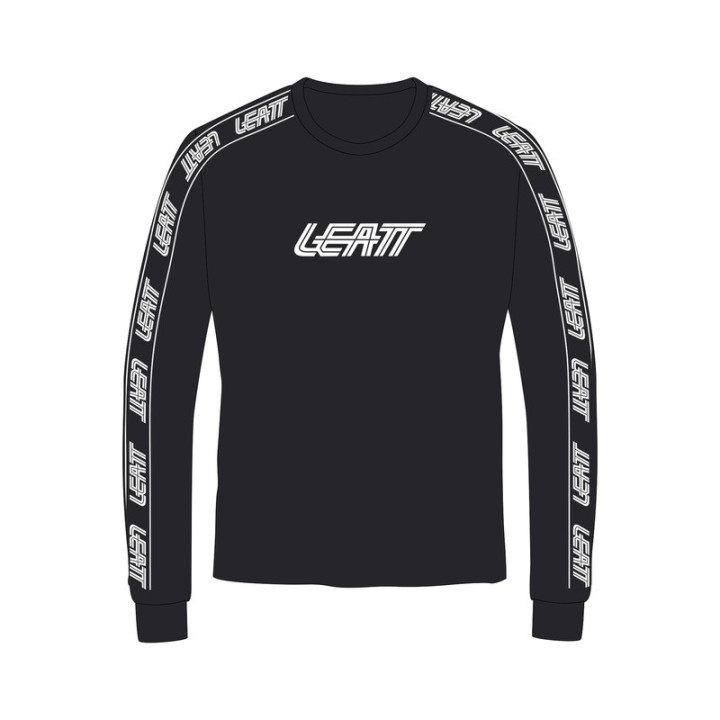 KOSZULKA Z DŁUGIM RĘKAWEM LEATT TECH BLACK