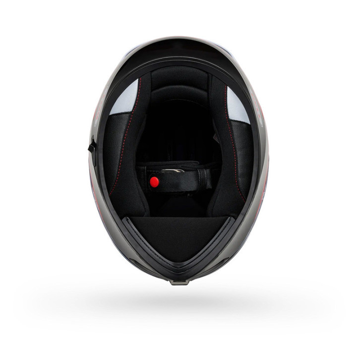 KASK MOTOCYKLOWY BELL LITHIUM MOTION WHITE RED