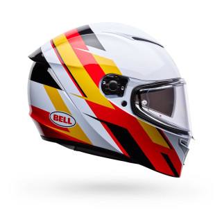 KASK MOTOCYKLOWY BELL LITHIUM NOVA WHITE RED