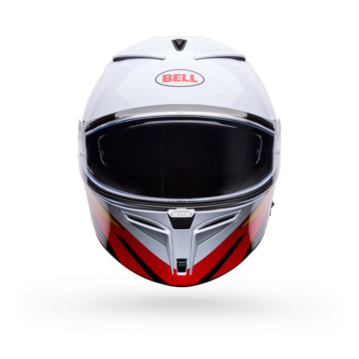 KASK MOTOCYKLOWY BELL LITHIUM NOVA WHITE RED