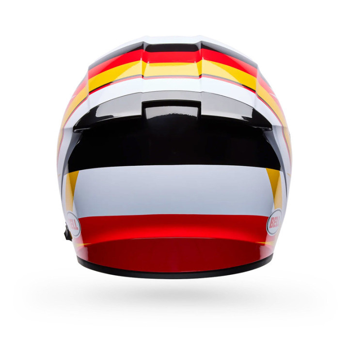 KASK MOTOCYKLOWY BELL LITHIUM NOVA WHITE RED