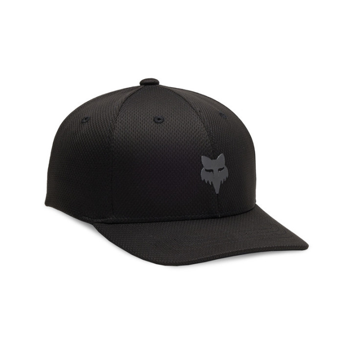 CZAPKA Z DASZKIEM JUNIOR FOX LITHOTYPE 110 SB BLACK BLACK OS