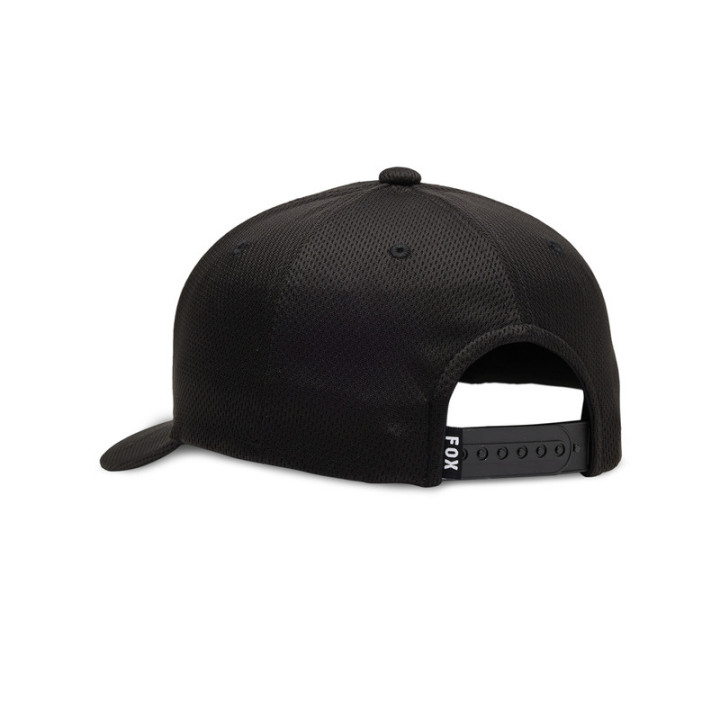 CZAPKA Z DASZKIEM JUNIOR FOX LITHOTYPE 110 SB BLACK BLACK OS