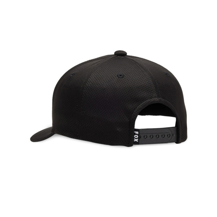 CZAPKA Z DASZKIEM JUNIOR FOX LITHOTYPE 110 SB BLACK BLACK OS