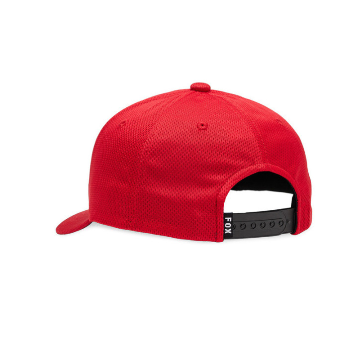 CZAPKA Z DASZKIEM JUNIOR FOX LITHOTYPE 110 SB FLAME RED OS