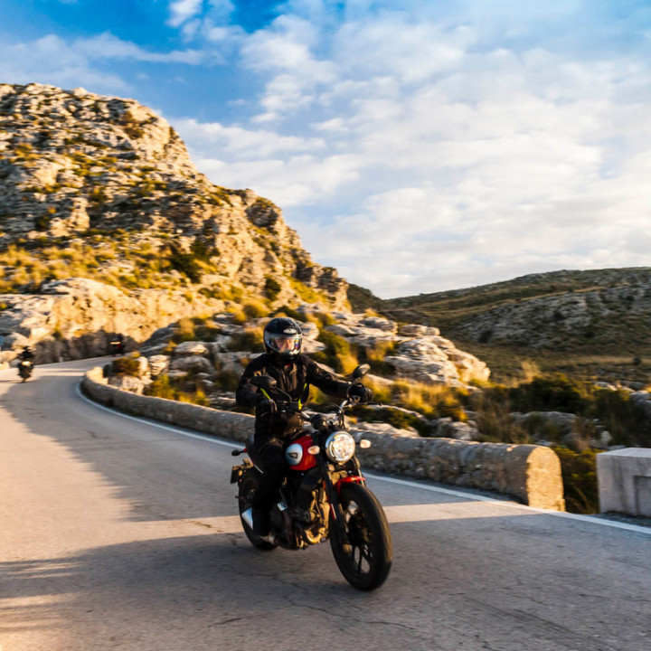 KURTKA MOTOCYKLOWA TEKSTYLNA REBELHORN BORG BLACK DARK GREY FLUO YELLOW S