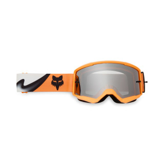 GOGLE MOTOCYKLOWE FOX MAIN NOBLE BLACK WHITE OS