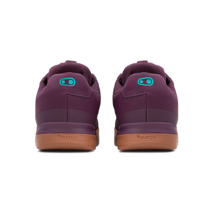 BUTY CRANKBROTHERS MALLET LACE PURPLE TEAL BLUE - GUM OUTSOLE