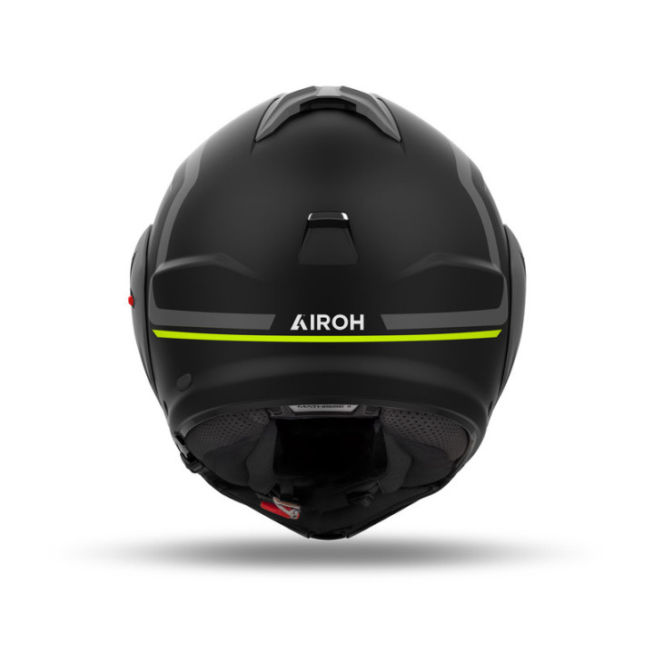 KASK MOTOCYKLOWY AIROH MATHISSE 2 GENIUS YELLOW MATT