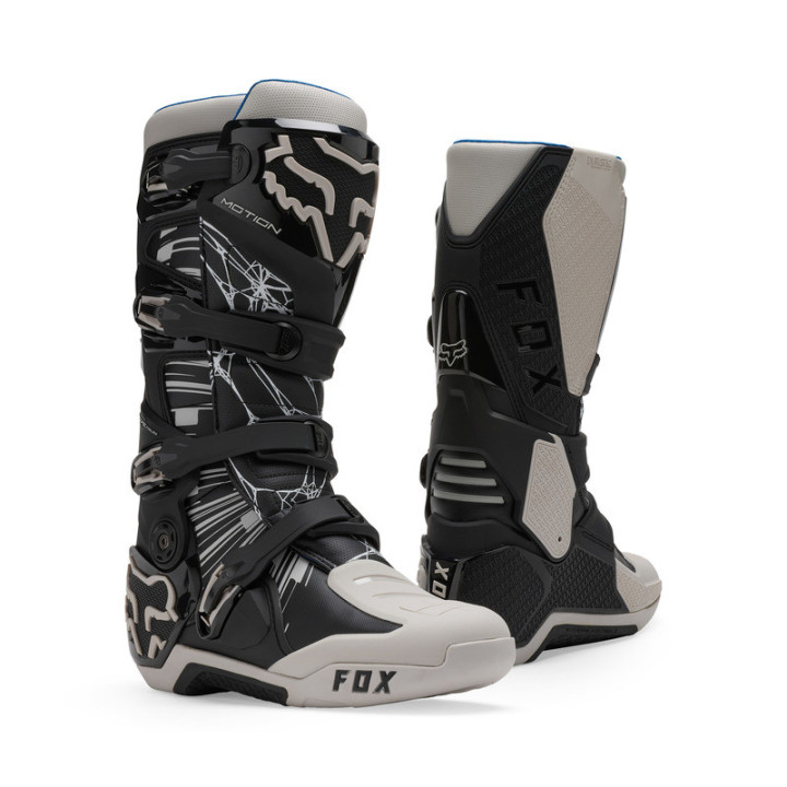 BUTY MOTOCYKLOWE FOX MOTION DIFFUSE SE BLACK GREY