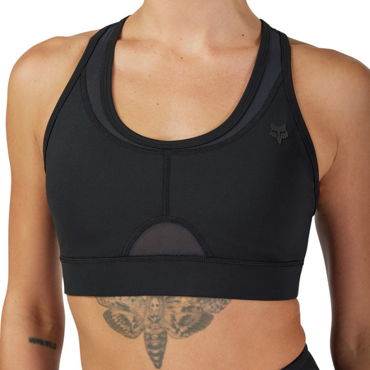 STANIK SPORTOWY DAMSKI FOX MOTIVE BLACK
