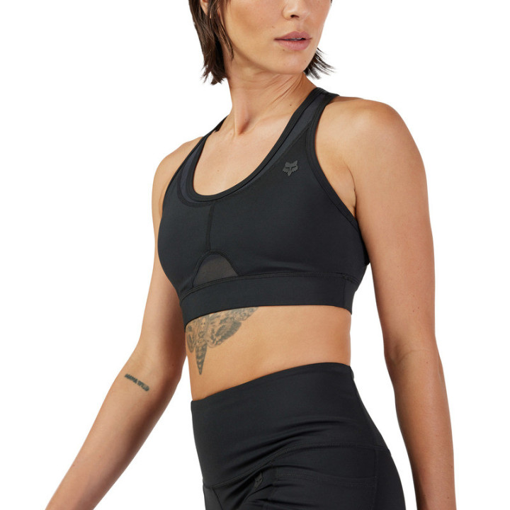 STANIK SPORTOWY DAMSKI FOX MOTIVE BLACK