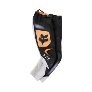 SPODNIE MOTOCYKLOWE JUNIOR FOX 180 NOBLE BLACK WHITE
