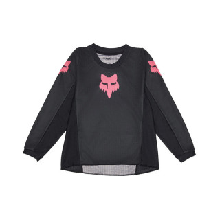 BLUZA MOTOCYKLOWA JUNIOR KIDS FOX GIRLS BLACKOUT BLACK BLACK